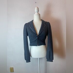 Rebecca Taylor cropped blazer jacket size 6